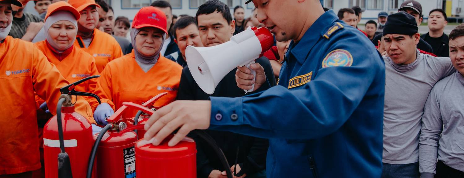 Тойбосс На заводе "Тойбосс" прошли пожарно-тактические учения